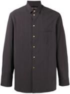 Uma Wang Tazio Shirt, Men's, Size: Medium, Grey, Cotton