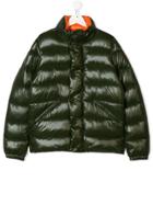 Save The Duck Kids Teen Padded Coat - Green
