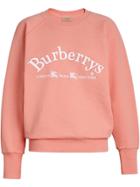 Burberry Archive Logo Sweatshirt - Pink & Purple