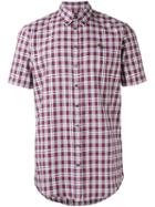 Dsquared2 - Short Sleeved Tartan Shirt - Men - Cotton - 56, Black, Cotton