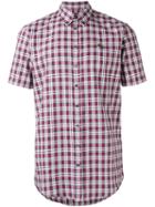 Dsquared2 - Short Sleeved Tartan Shirt - Men - Cotton - 56, Black, Cotton