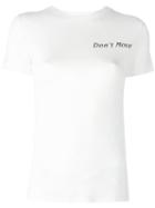 Off-white - Gun Print T-shirt - Women - Micromodal - M, White, Micromodal