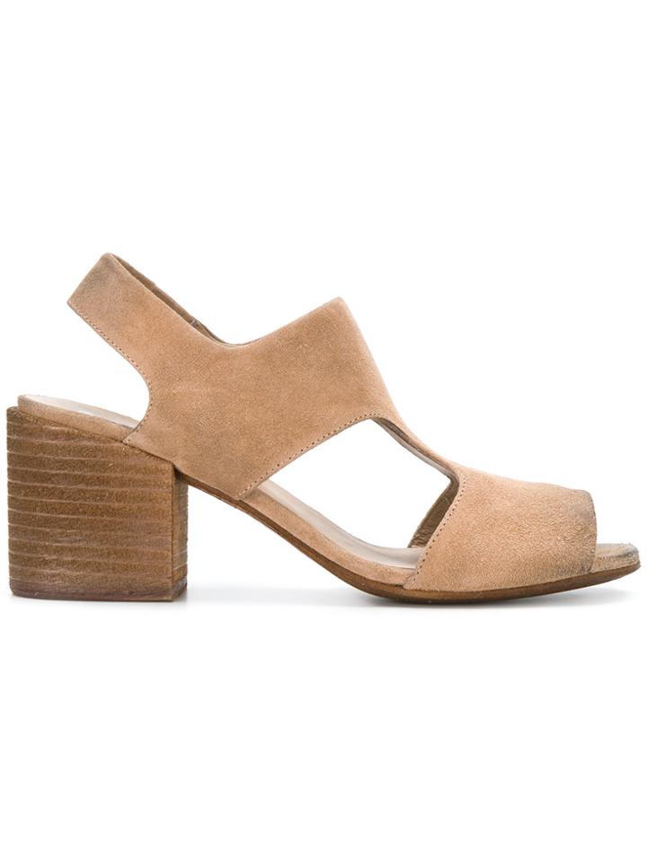 Marsèll Sling Back Sandals - Brown