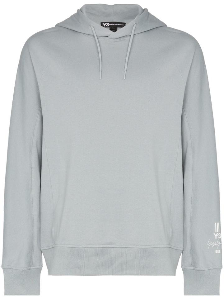 Y-3 U New Cotton Hoodie - Grey