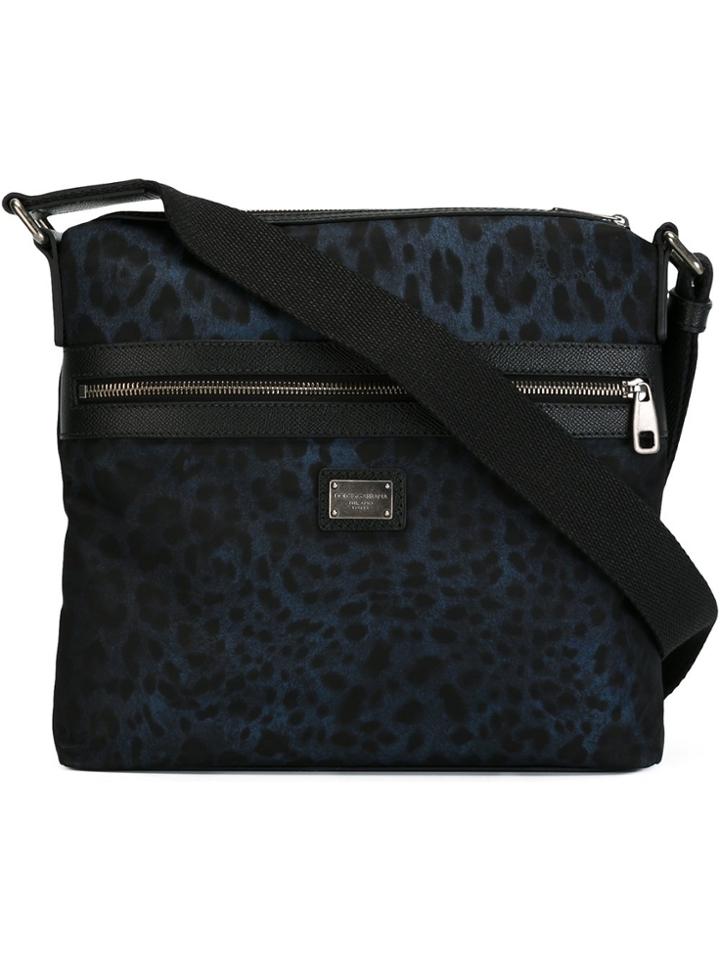 Dolce & Gabbana 'vulcano' Shoulder Bag - Blue