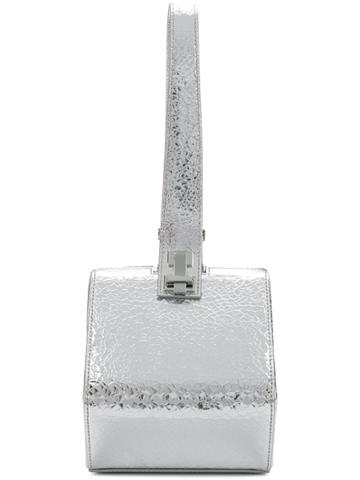 The Volon Metallic Box Tote