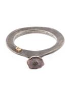 Rosa Maria Shirani Ring, Women's, Size: 7, Grey, Sterling Silver
