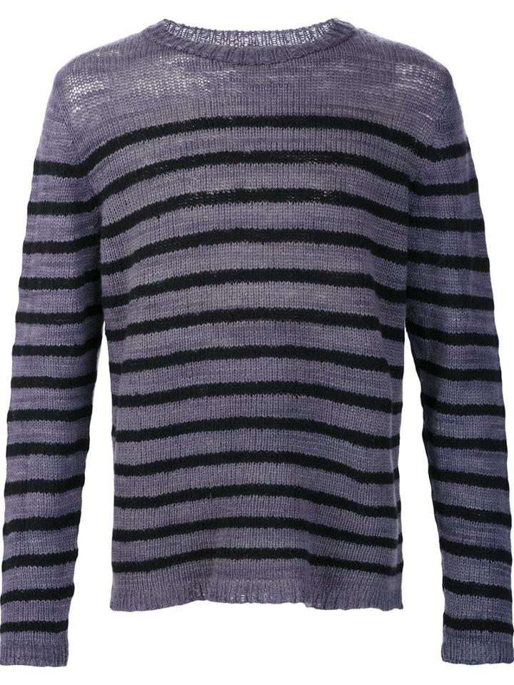 The Elder Statesman Cashmere 'picasso' Jumper, Adult Unisex, Size: Xs, Grey, Cashmere