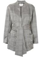 Layeur Belted Waist Blazer - Grey