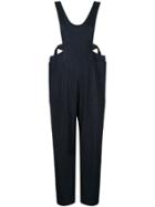 Muller Of Yoshiokubo Loose Fit Denim Dungarees - Blue