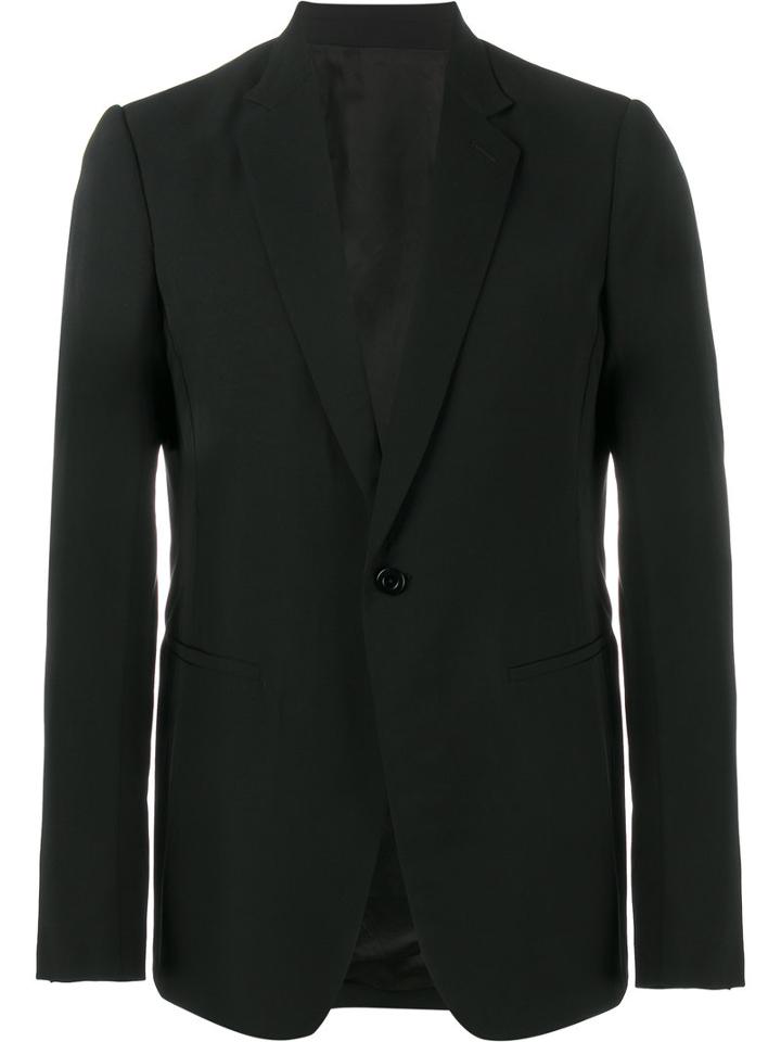 Rick Owens Classic Blazer, Men's, Size: 50, Black, Viscose/cupro/cotton
