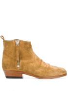 Golden Goose Shearling Boots - Neutrals