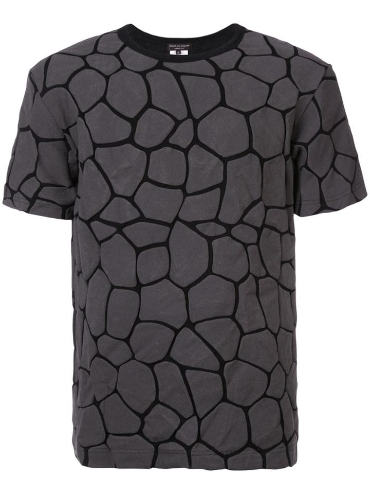 Comme Des Garçons Homme Plus Foam Print T-shirt - Grey