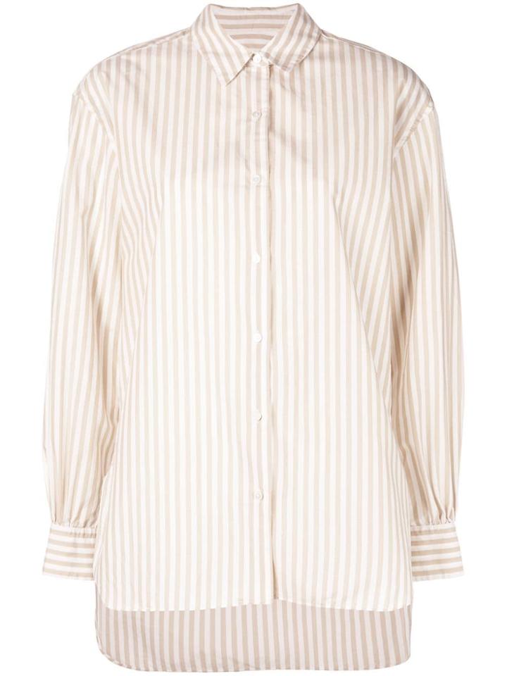 Nili Lotan Noa Shirt - Neutrals