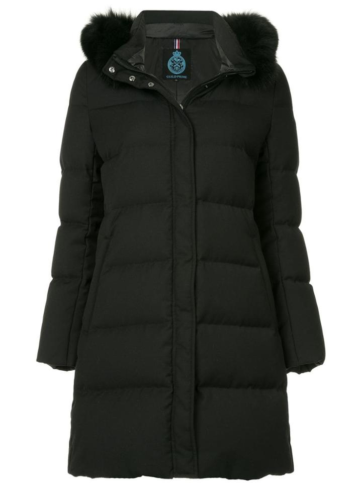 Guild Prime Hooded Padded Coat - Black