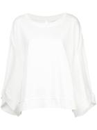 Taylor Settlement Sweatshirt - White