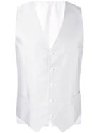 Canali Button Up Waistcoat - Grey