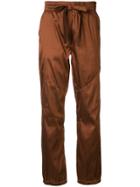 Manning Cartell Straight-leg Trousers - Brown