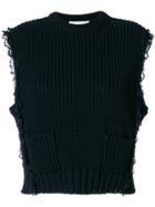 Philosophy Di Lorenzo Serafini Pocket Knitted Pullover - Black