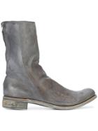 A Diciannoveventitre Kangaroo Distressed Boots - Grey