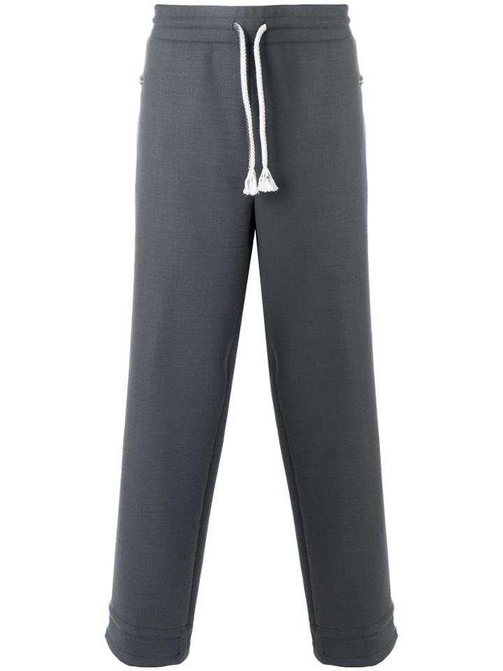 Maison Margiela Drawstring Track Pants - Grey