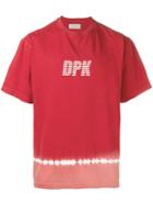 Paura Graphic Tie-dye T-shirt - Red
