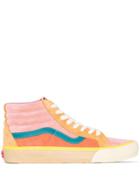 Vans Multicoloured Og Cut & Paste High Top Sneakers - Pink