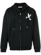 1017 Alyx 9sm Globe Trotting Zip Up Hoodie - Black