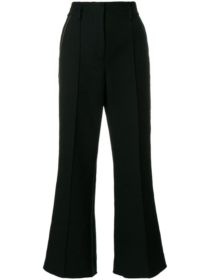 Dorothee Schumacher Flared Tailored Trousers - Black