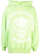 Warren Lotas Overlap Graphic Hoodie - Green