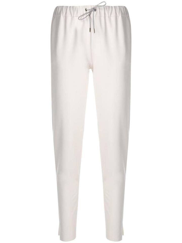 Fabiana Filippi Slim-fit Track Pants - White