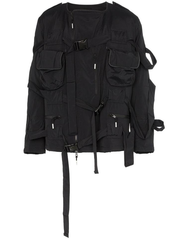 99% Is Bondage Strap Jacket - Black