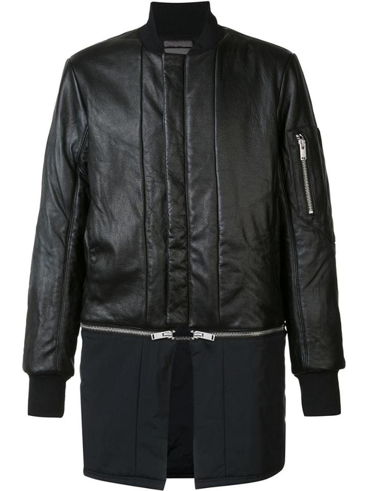 Siki Im Detachable Bomber Jacket - Black