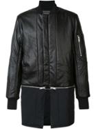 Siki Im Detachable Bomber Jacket - Black
