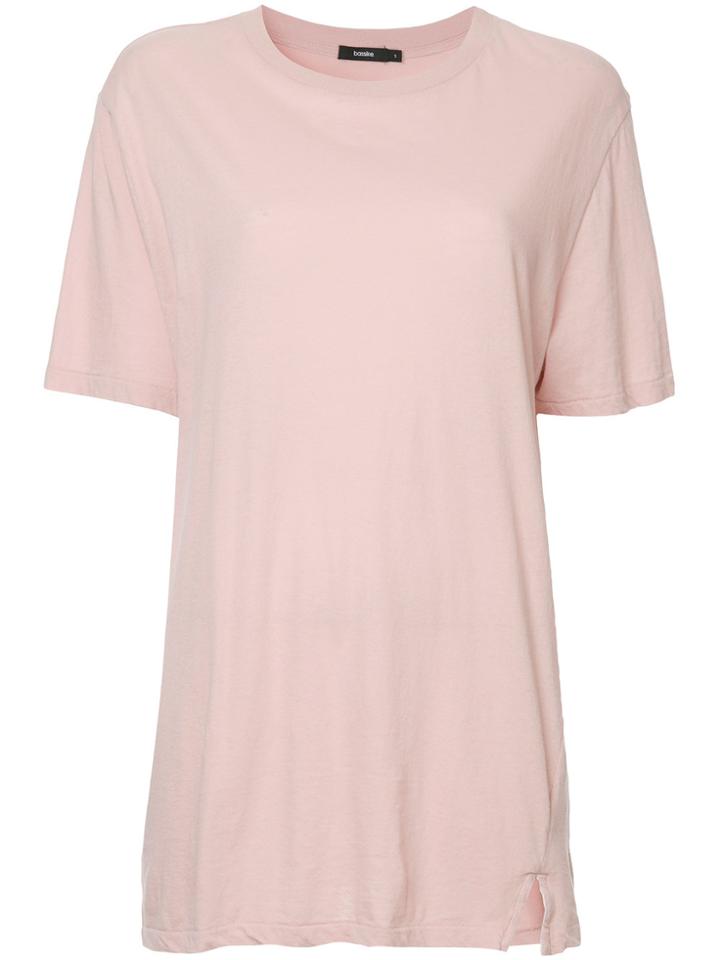 Bassike Plain T-shirt - Pink & Purple