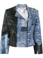 Christian Dior Pre-owned Denim Printed Jacket - Blue