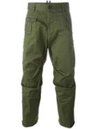 Dsquared2 'tizzy' Trousers, Men's, Size: 50, Green, Cotton/spandex/elastane