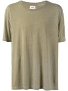 Fadeless Boxy Fit T-shirt, Men's, Size: L, Green, Cotton/polyester/rayon