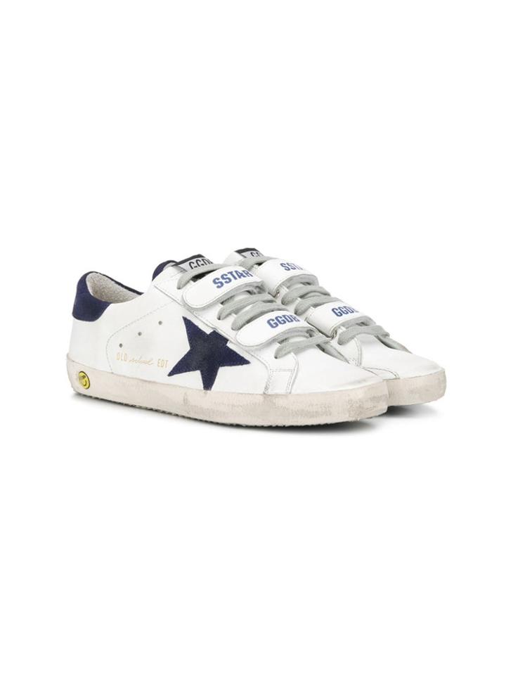 Golden Goose Kids Old School Sneakers - White
