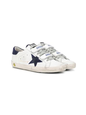 Golden Goose Kids Old School Sneakers - White