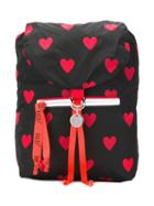 Red Valentino Red(v) Heart Backpack - Black