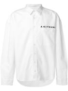 Maison Kitsuné Logo Shirt - White