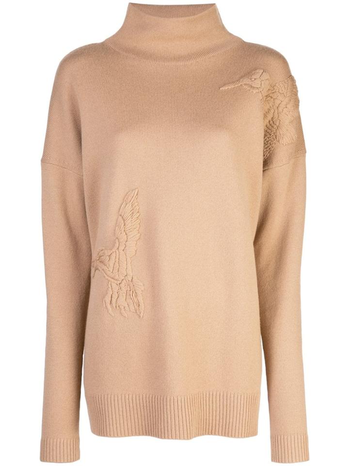 Altuzarra 'bromley' Knit Top - Brown