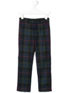 Dolce & Gabbana Kids - Checked Trousers - Kids - Viscose/virgin Wool - 2 Yrs, Blue