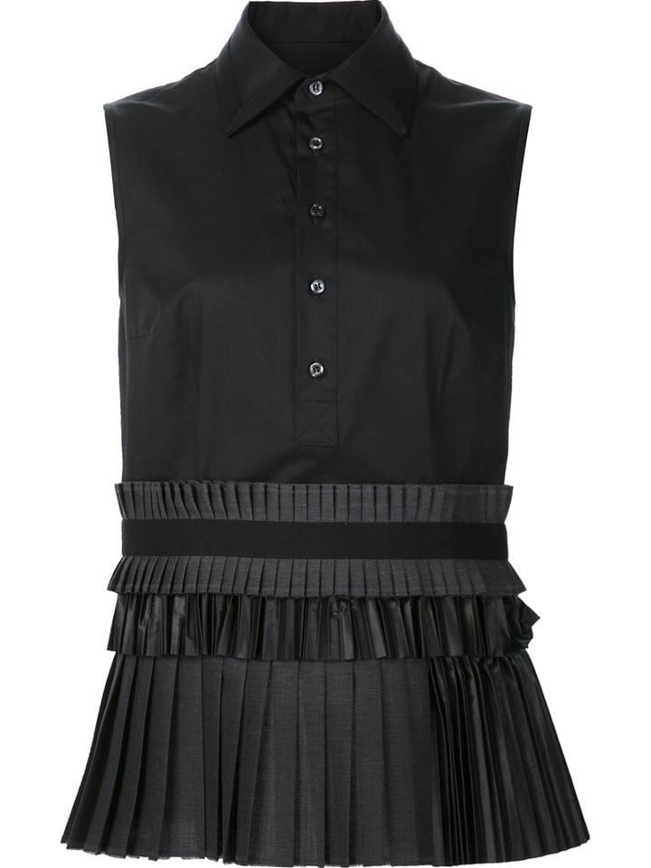 Dsquared2 Pleated Shirt Mini Dress