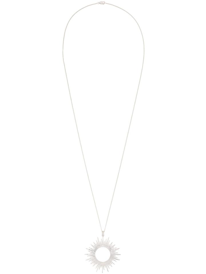 Rachel Jackson Sunrays Pendant Necklace - Metallic
