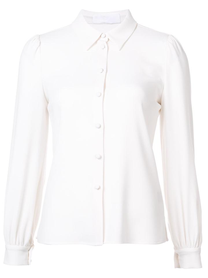 Co - Plain Shirt - Women - Polyester/triacetate - M, White, Polyester/triacetate