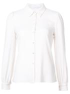 Co - Plain Shirt - Women - Polyester/triacetate - M, White, Polyester/triacetate
