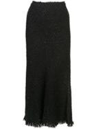 Alexander Wang Tweed Skirt - Black