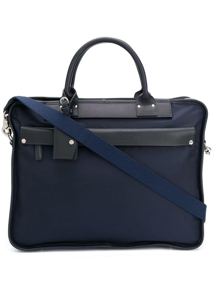 Felisi Two Tone Briefcase - Blue